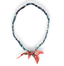 BANDANA NECKLACE | GREEN BLUE CORAL