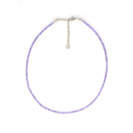 NECKLACE | AMETHYST | RVS SILVER/ GOLD