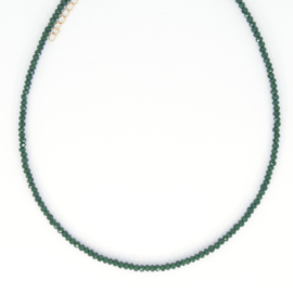 Crystal Necklace - Green