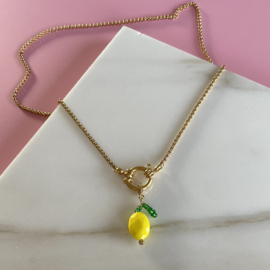 LEMON NECKLACE | RVS GOLD