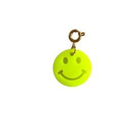 CHARM SMILEY | NEON | RVS SILVER/GOLD