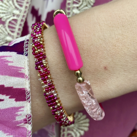 TUBE BRACELET | PINK