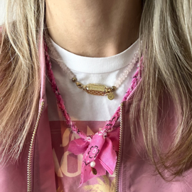 BANDANA NECKLACE | PINK