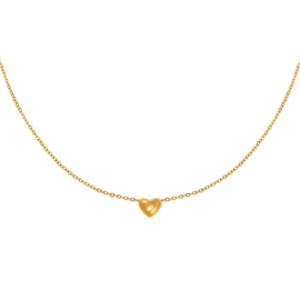 HEART NECKLACE | RVS SILVER/ GOLD