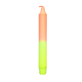 DIP-DYE CANDLE | ORANGE/YELLOW | 1PCS