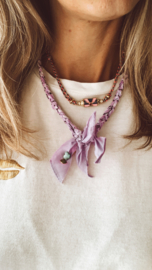 BANDANA NECKLACE | LILAC