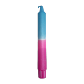 DIP-DYE CANDLE | BLUE/PINK/PINK | 1PCS