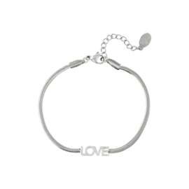 LOVE BRACELET | RVS SILVER/GOLD