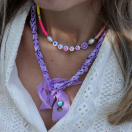 BANDANA NECKLACE | LILAC