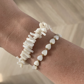 BRACELET | CORAL | OFF WHITE