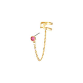 EAR CUFF | CHAIN | SILVER/GOLD PLATED