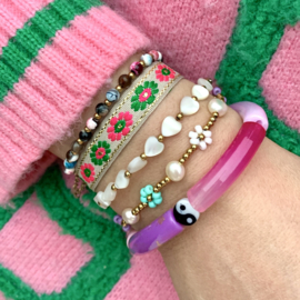 TUBE BRACELET LUX | PINK SMILE