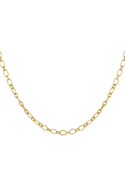 BASIC ROUND LINK CHAIN | RVS SILVER/GOLD