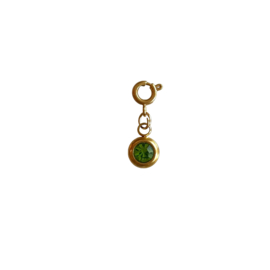 CHARM BIRTHSTONE | RVS SILVER/GOLD