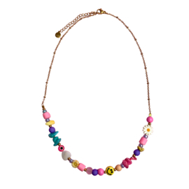 SUMMER VIBES NECKLACE | RVS GOLD