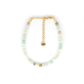 BRACELET | AVENTURINE | RVS SILVER/GOLD