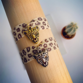 Leopard Bracelet - gold plated