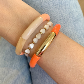 TUBE BRACELET LUX | ORANGE