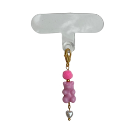PHONE CHARM | CANDY BEER | PINK