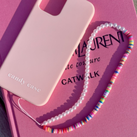 PHONE CORD | MULTICOLOR | PEARLS