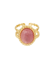 RING | OLD PINK STONE | RVS GOLD