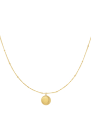 SUN NECKLACE | RVS SILVER/GOLD