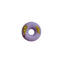 WAX MELTS | GLITTER DONUT PURPLE | LAVENDEL | 4PCS