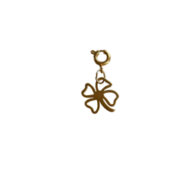 CHARM CLOVER | RVS SILVER/GOLD