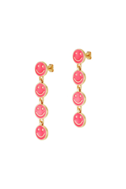 EARRINGS | SMILEY | GOLD PLATED