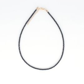 Crystal Necklace - Black