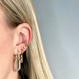 EAR CUFF | STONES MULTICOLOR | SILVER/GOLD PLATED