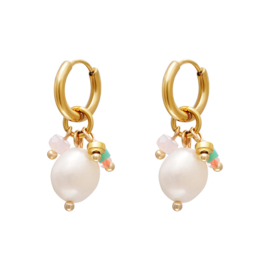 EARRINGS | HAPPY PEARLS | RVS GOLD