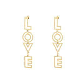 EARCANDY | LOVE | RVS SILVER/ GOLD
