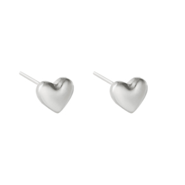 STUDS | HEART | RVS SILVER/GOLD