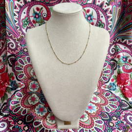 BASIC BEADS NECKLACE | RVS SILVER/GOLD