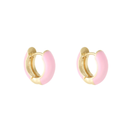 EARRINGS | PINK | GOLD PLATED