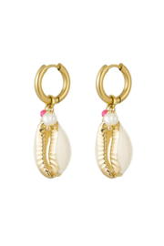 EARRINGS | SHELL | GOLD