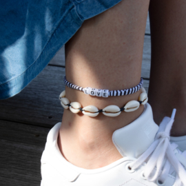 SHELL ANKLET | BLACK