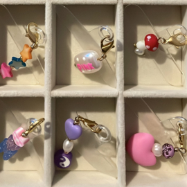 PHONE CHARM | PINK HEART