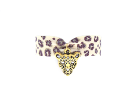 Leopard Bracelet - gold plated