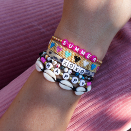 SHELL BRACELET | BLACK