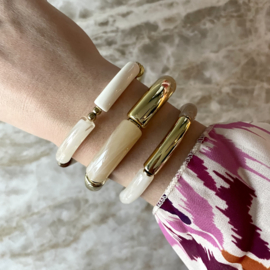 TUBE BRACELET | SOFT BEIGE