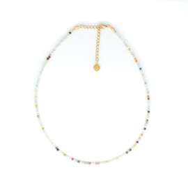 NECKLACE | AVENTURINE | RVS SILVER/ GOLD