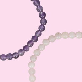 KIDS BRACELET | ROSE QUARTZ | AMETHYST