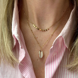 KAURI SHELL | RVS SILVER/GOLD