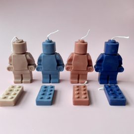 ROBOT CANDLE | TERRACOTTA | 1PCS