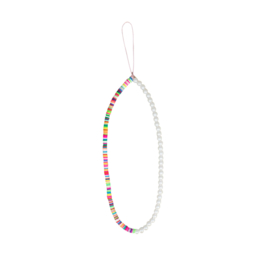 PHONE CORD | MULTICOLOR | PEARLS