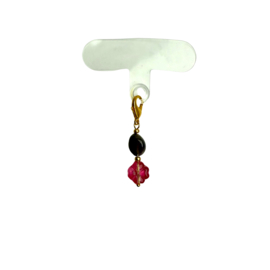 PHONE CHARM | AMETHIST | PINK CLOVER