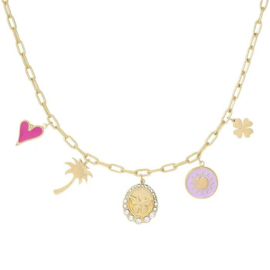 CHARM NECKLACE | SUMMER | RVS GOLD