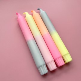 DIP-DYE CANDLES | PASTEL | 4PCS